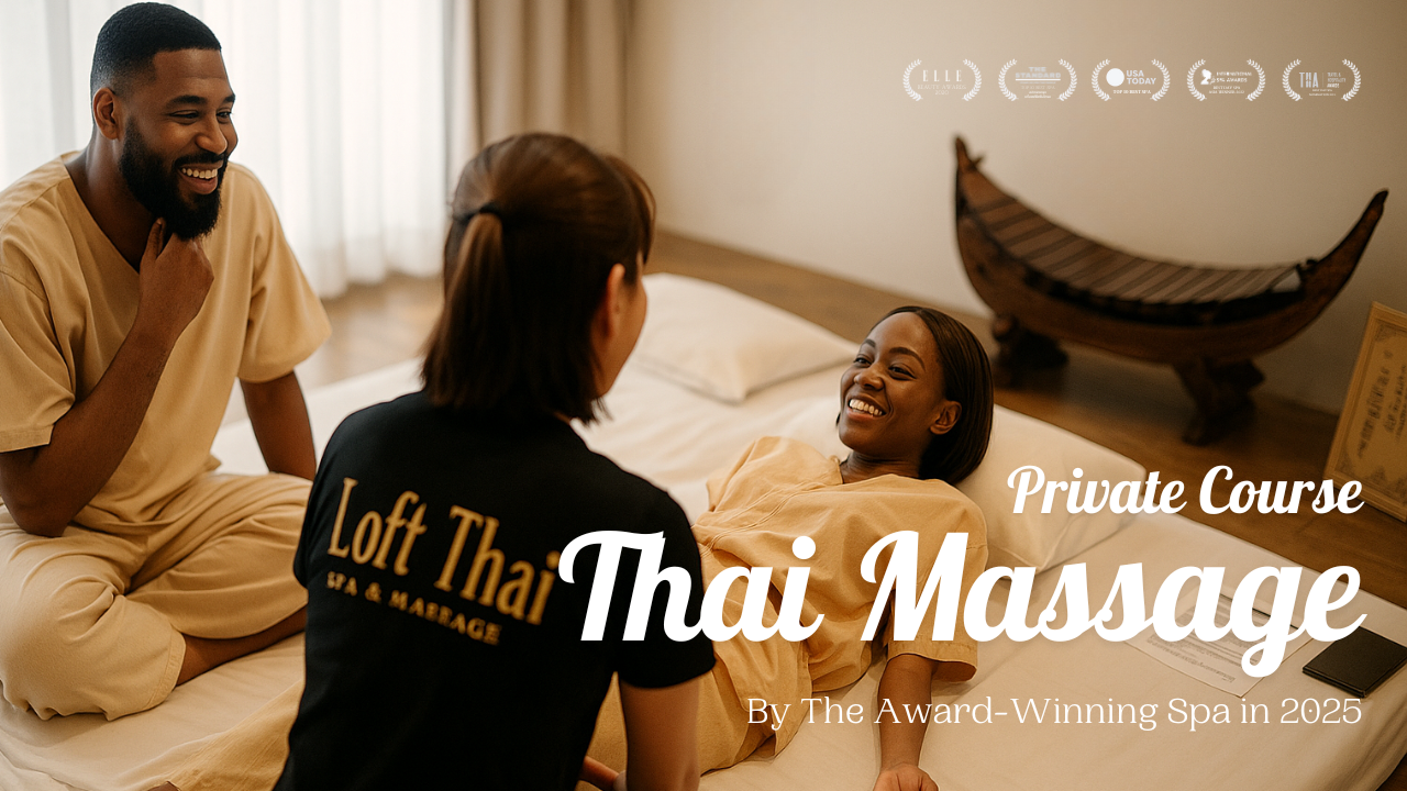 First frame of the couples massage workshop video