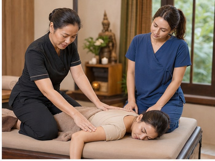 Deep Tissue Massage body mechanics correction