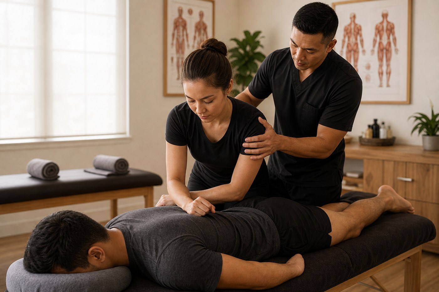 Sport Massage body mechanics training