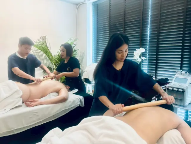 Parallel bamboo practice