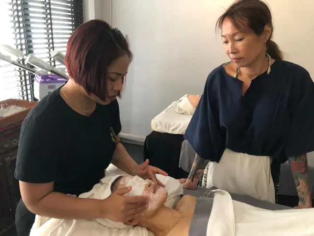 Cleansing demonstration