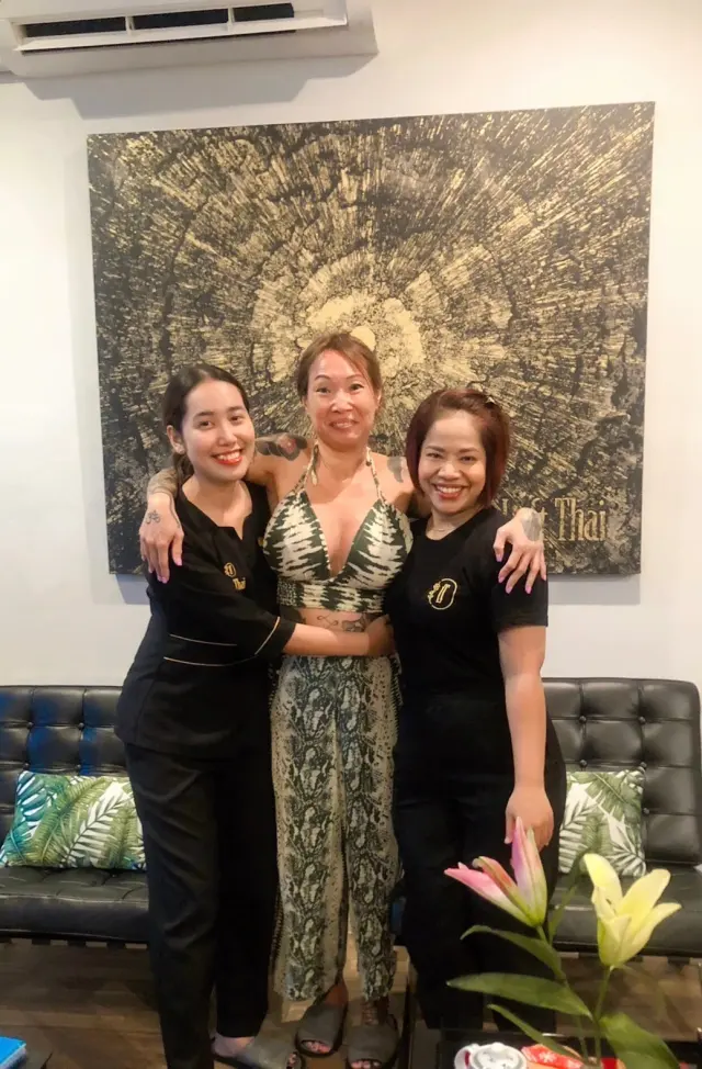 Facial training group portrait