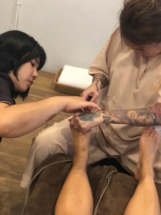 Foot point correction