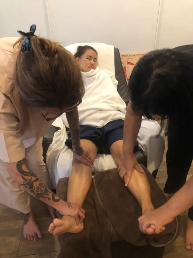 Foot massage feedback