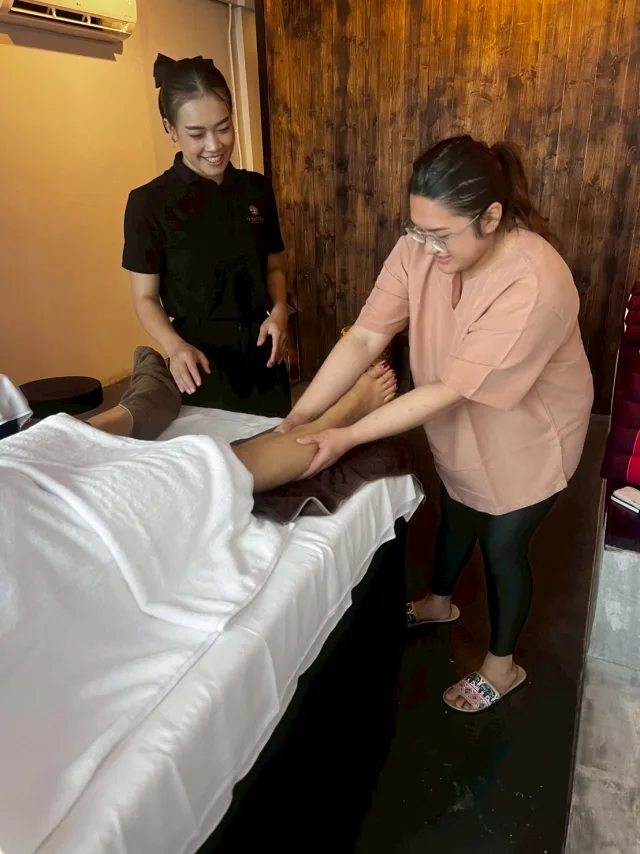Close reflexology correction