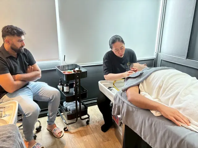 Head spa room observation