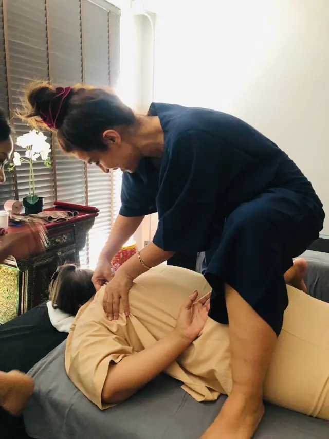 Side-position back support
