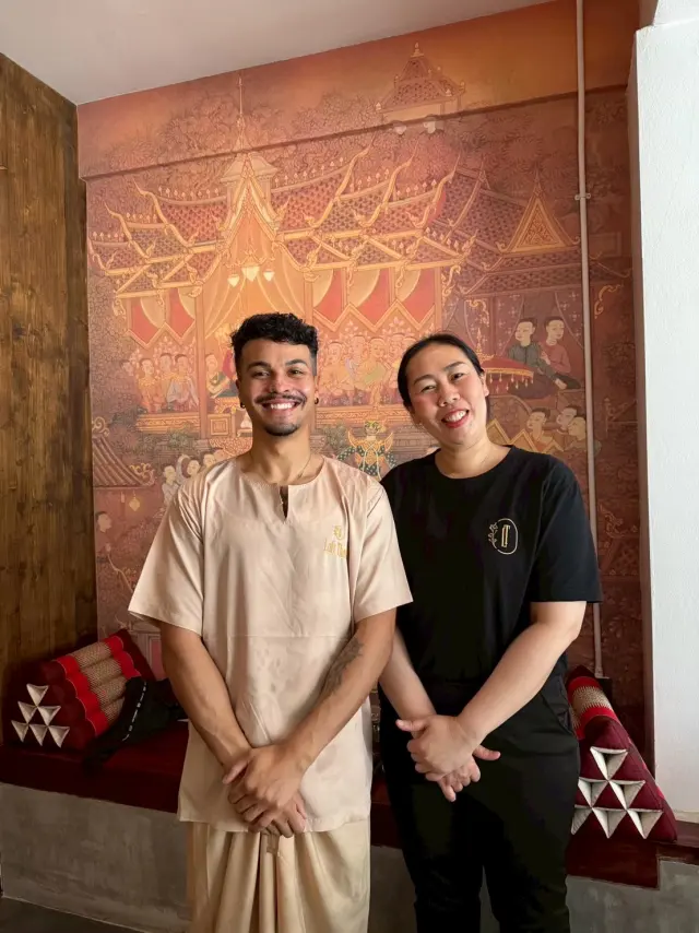 Instructor and student portrait