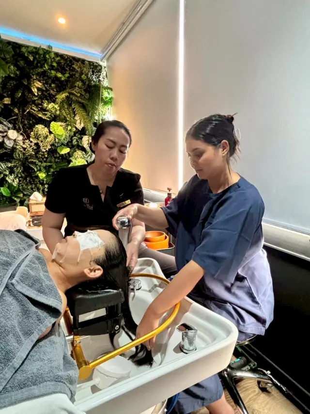Guided rinse technique