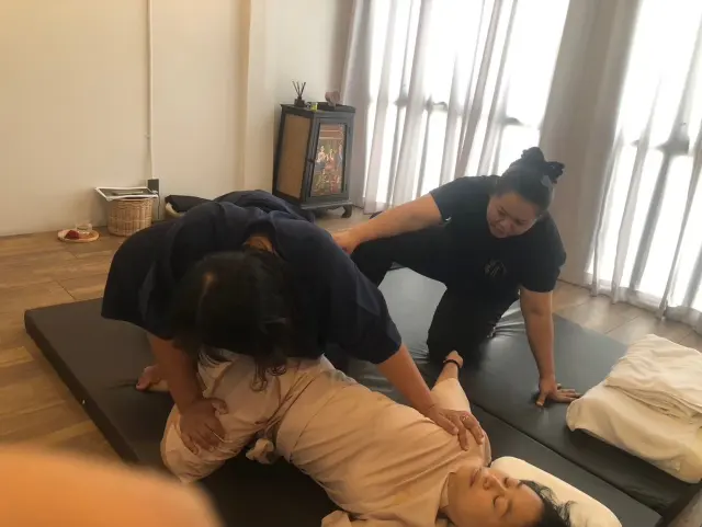 Side-body compression practice