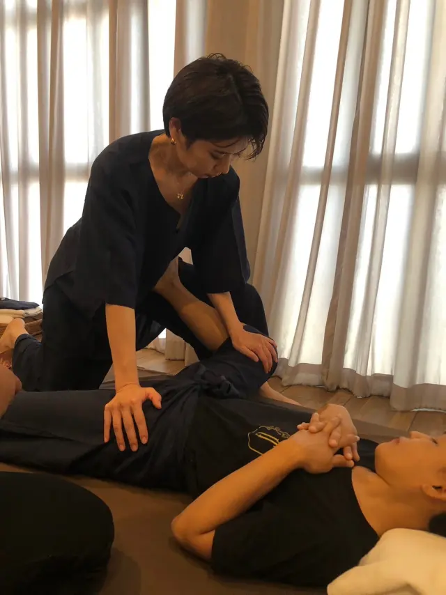 Side hip compression