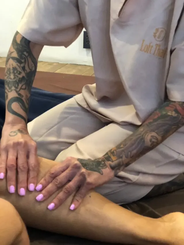 Knee line pressure