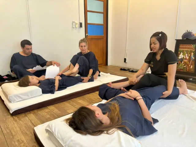 Supine leg-work review