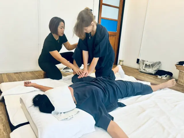 Prone back pressure setup