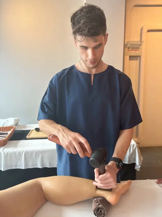 Lower-leg Tok Sen technique