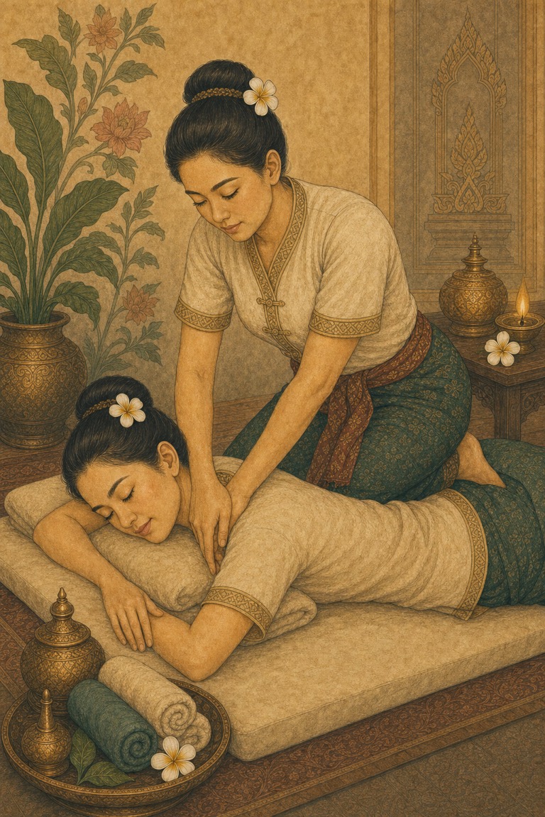 Deep Tissue Massage training at Nuad Thai School