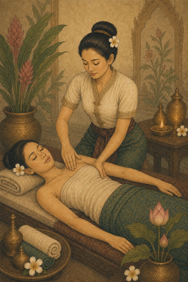 Lymphatic Drainage Massage training at Nuad Thai School