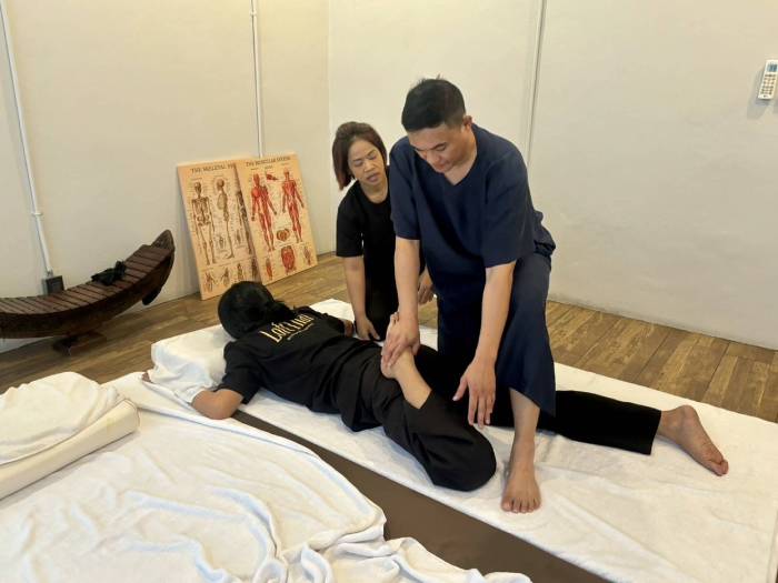 Nuad Thai School training detail