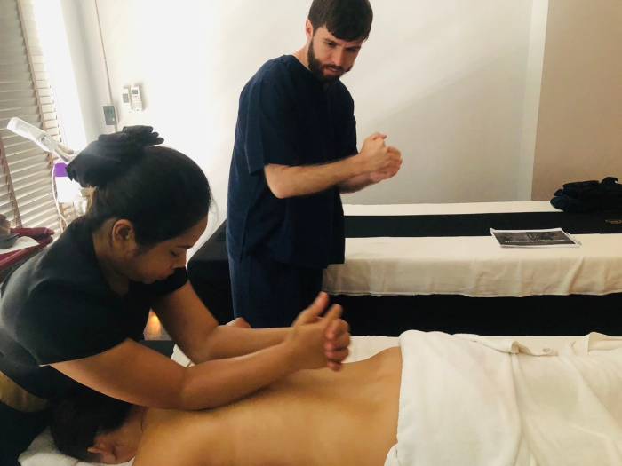 Nuad Thai School training detail