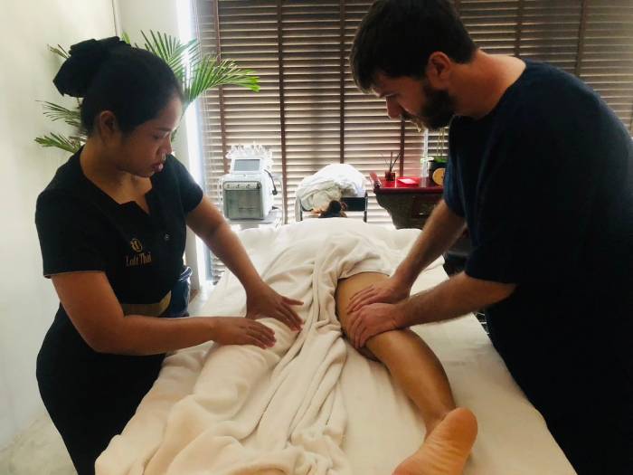 Nuad Thai School training detail