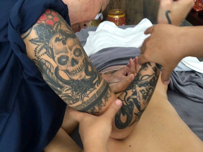 Nuad Thai School training detail