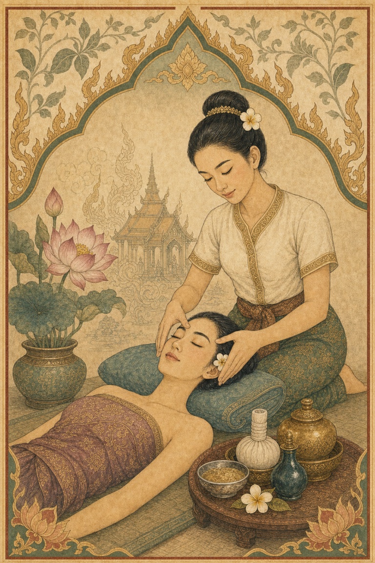 Masaje Facial: Anatomía y Flujo Linfático