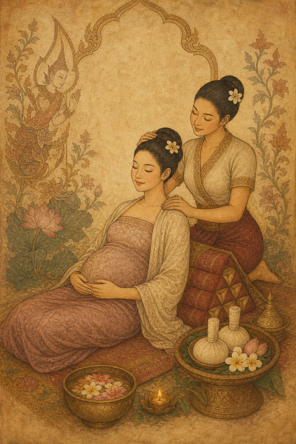 Prenatal Spa Rituals, Labor Preparation and Postpartum Care