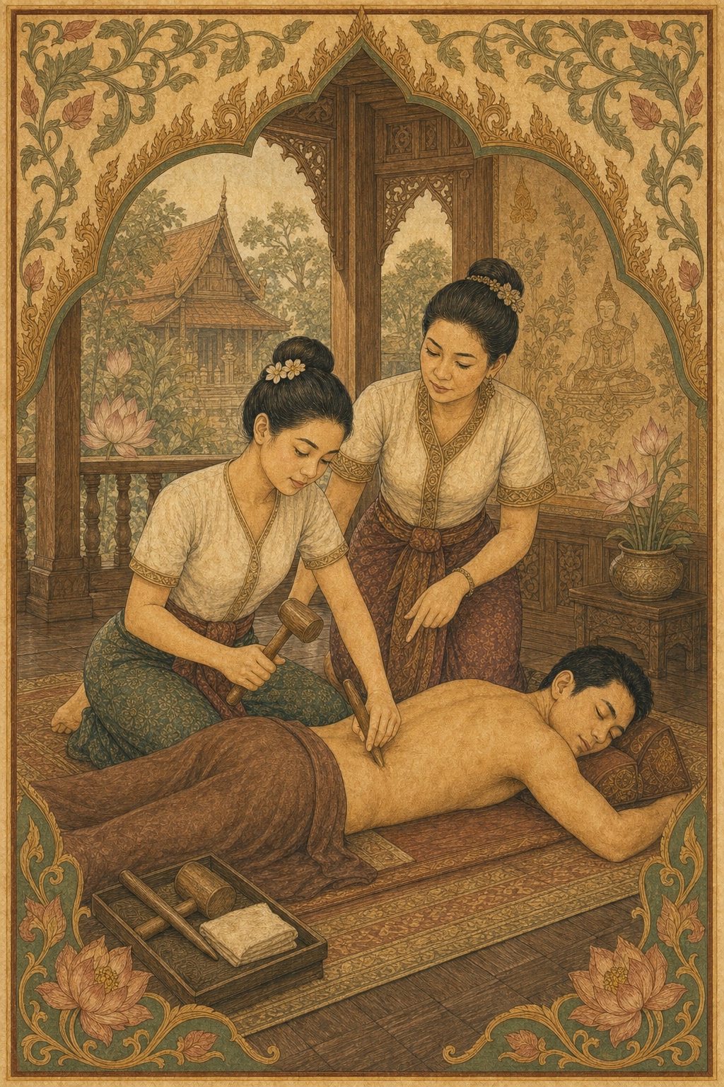 Tok Sen Massage Student Assessment: Anatomy, Goals and Safe Planning