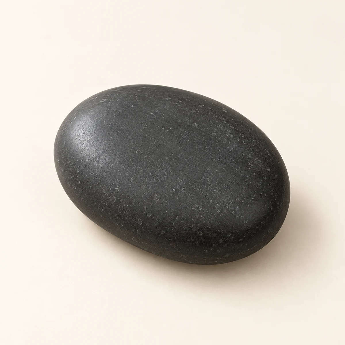 Basalt Massage Stone · 7.5 × 5.5 × 2.75 cm