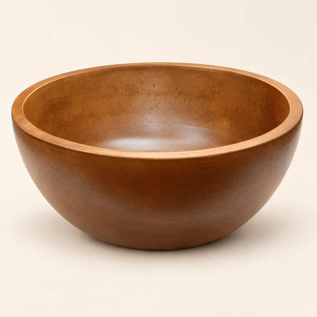 Wooden Bowl · 8 × 5 in