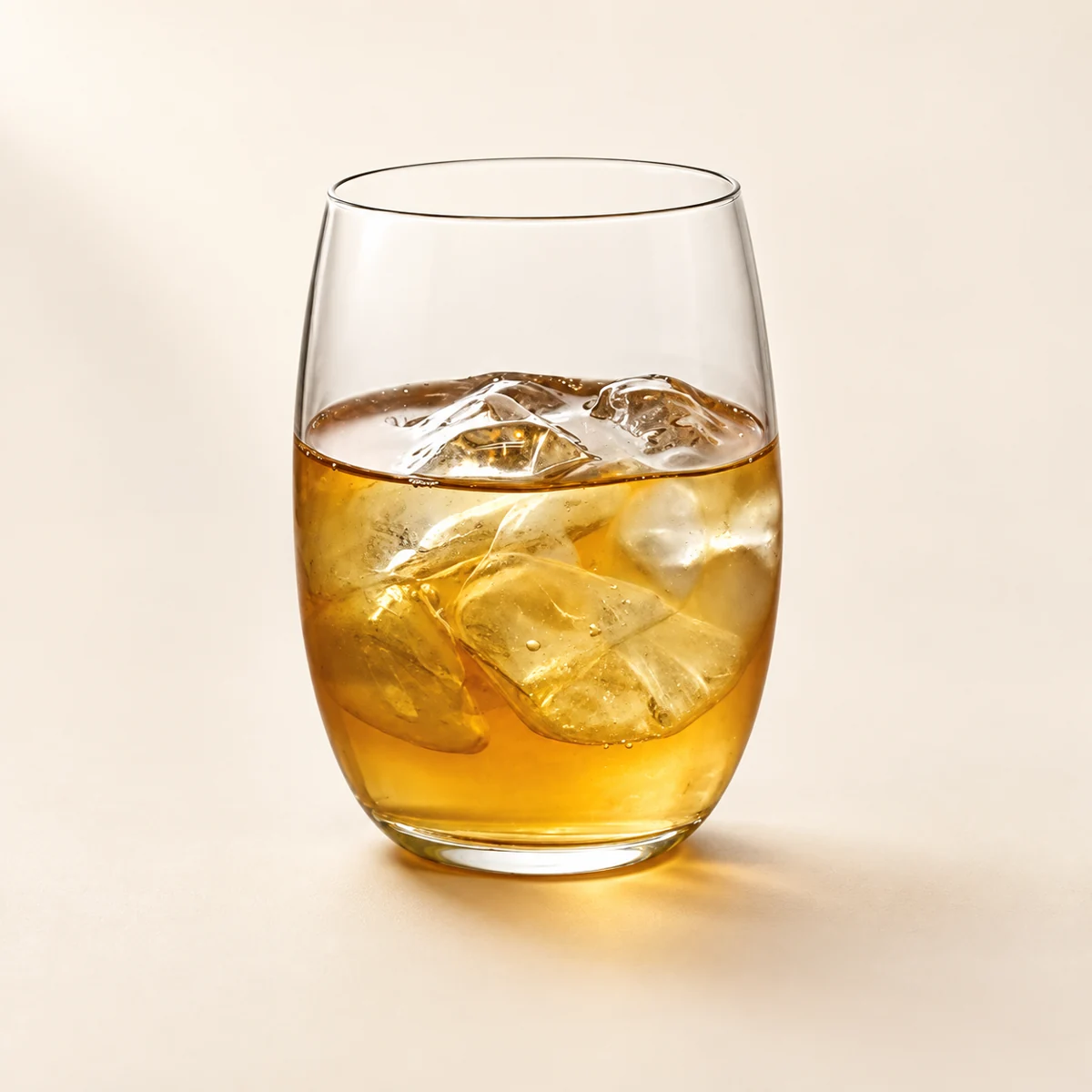 Rounded Drinking Glass