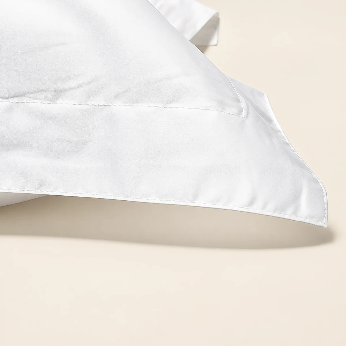 Cotton 300T Face Cushion Cover · White