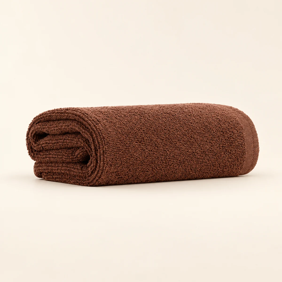 Brown Hair Towel · 40 × 80 cm