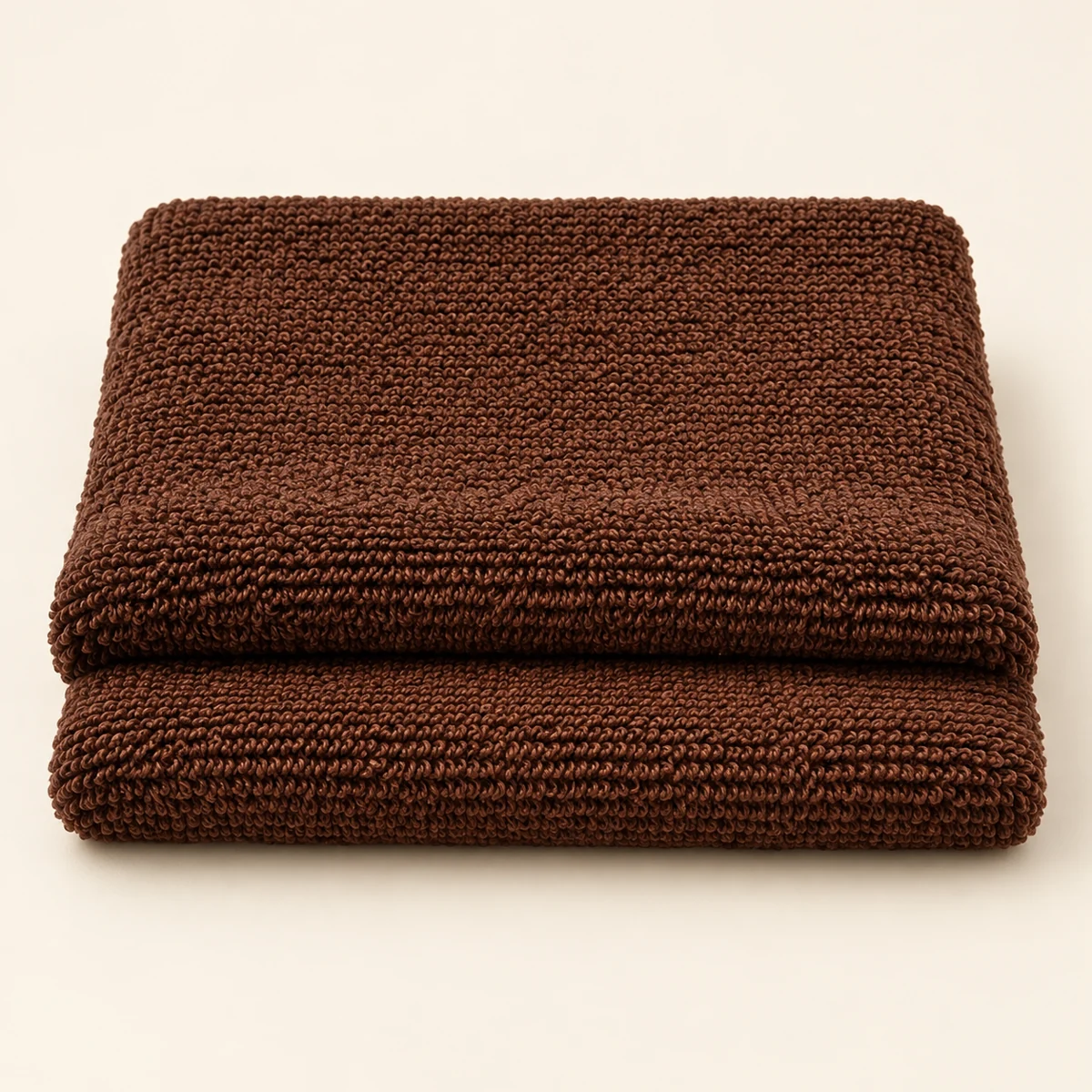 Brown Face Cloth · 30 × 30 cm
