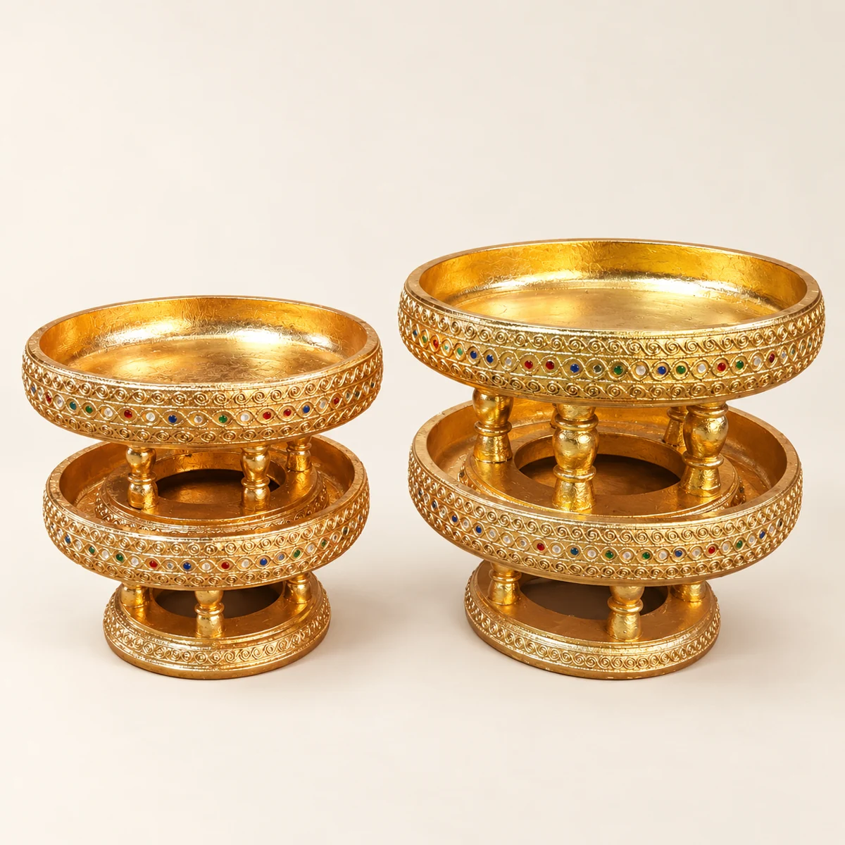 Pedestal Offering Bowl · Two Sizes