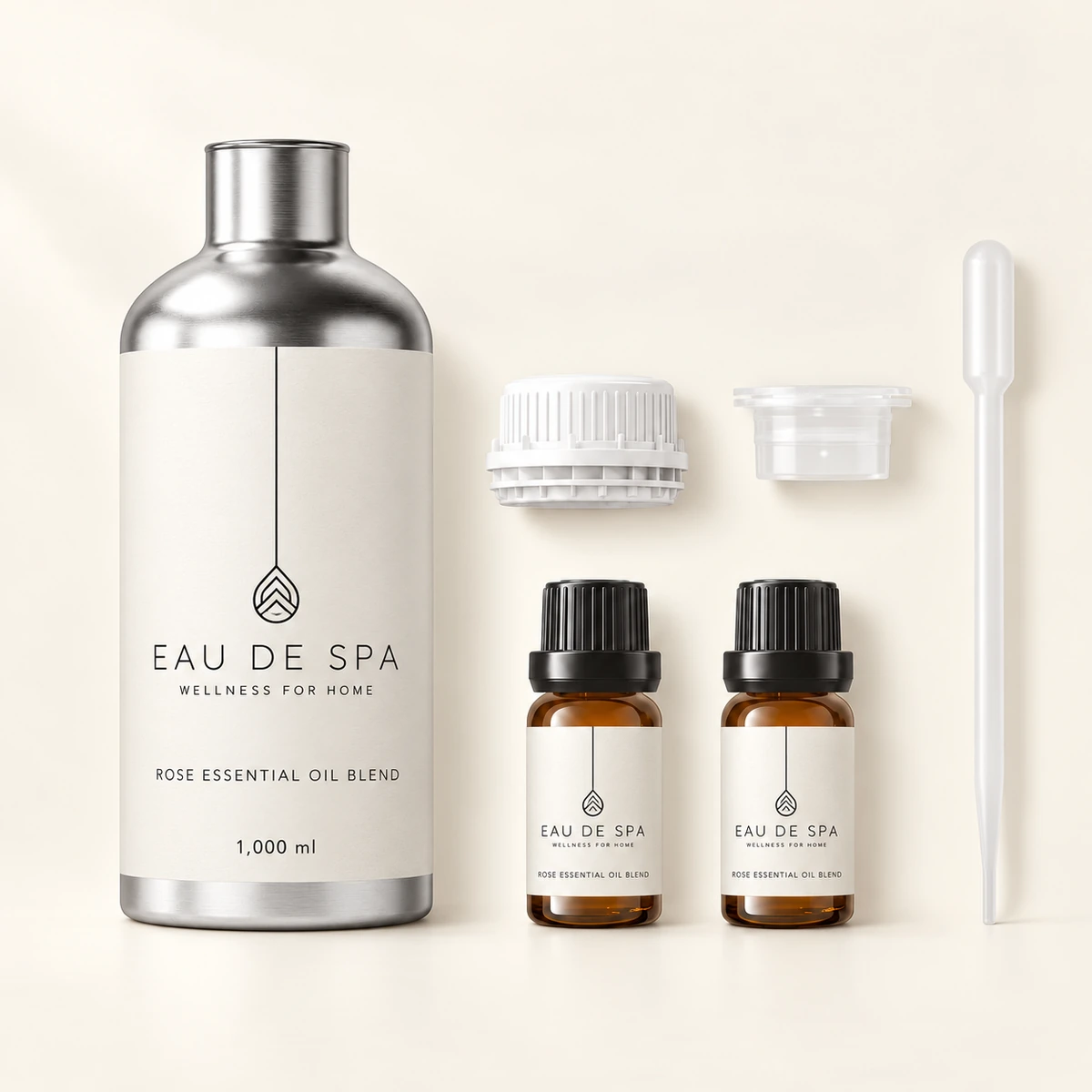 EAU DE SPA — Rose Essential Oil Blend · 1,000 ml