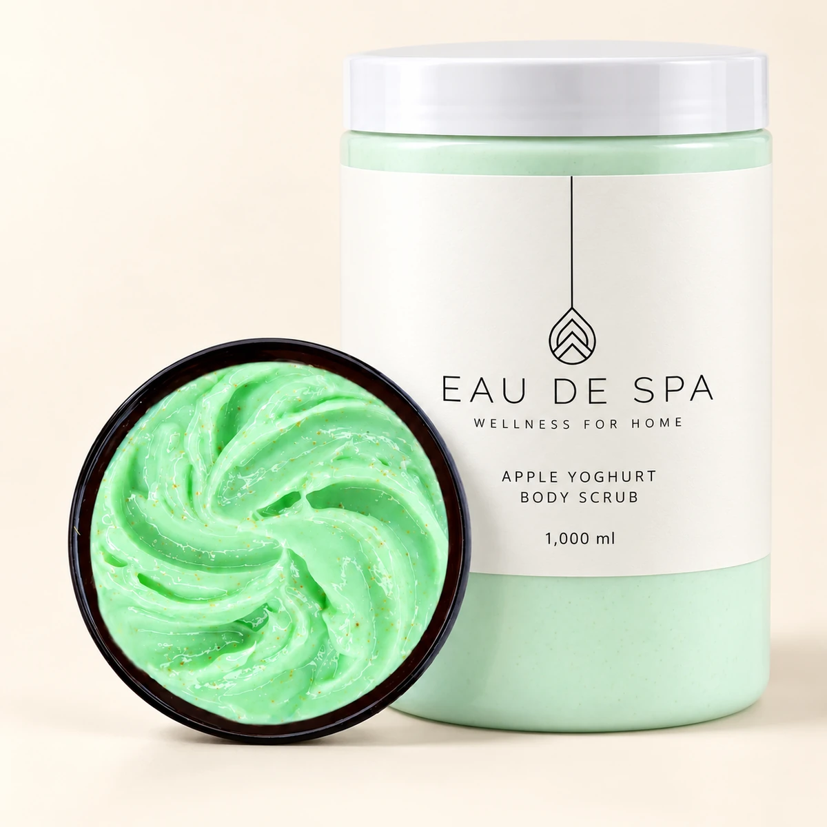 EAU DE SPA — Apple Yoghurt Body Cream Scrub · 1,000 ml