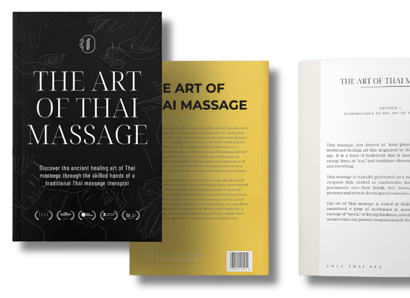 The Art of Thai Massage book by Loft Thai Spa