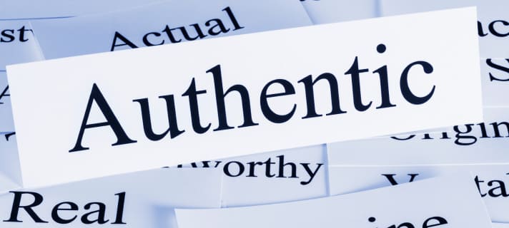 Emphasizing Authenticity